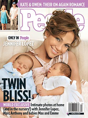 jennifer lopez twins max and emme 2009. Jennifer Lopez shows off her